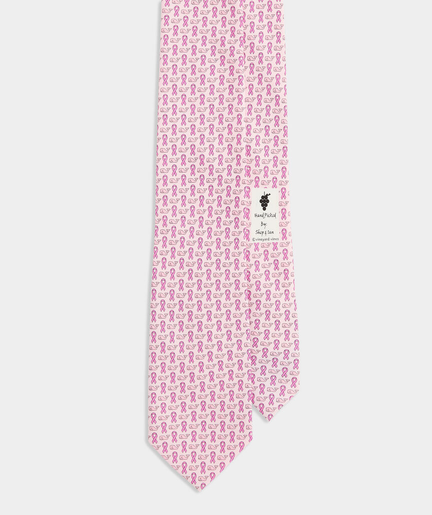 Breast Cancer Awareness Printed Tie