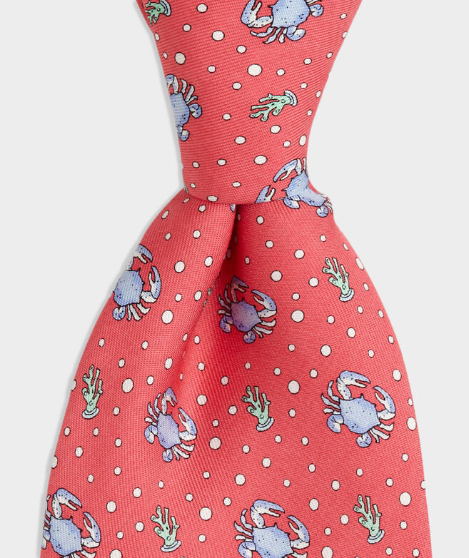 Boys' Crab Printed Tie