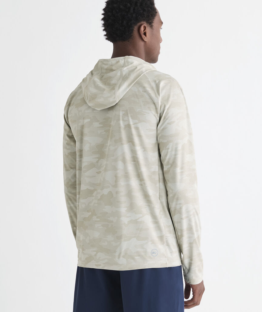 Jeep Collection Sun Tech Hoodie Tee
