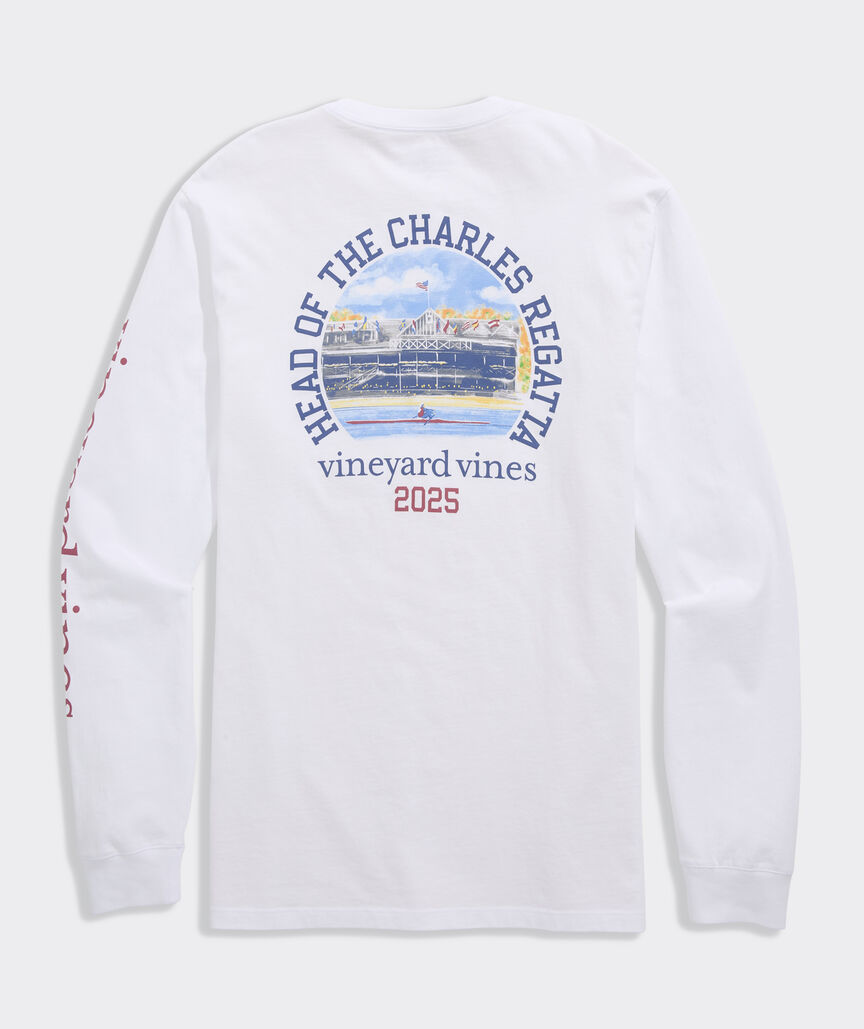 Head Of The Charles® Painted Clubhouse Long-Sleeve Pocket Tee