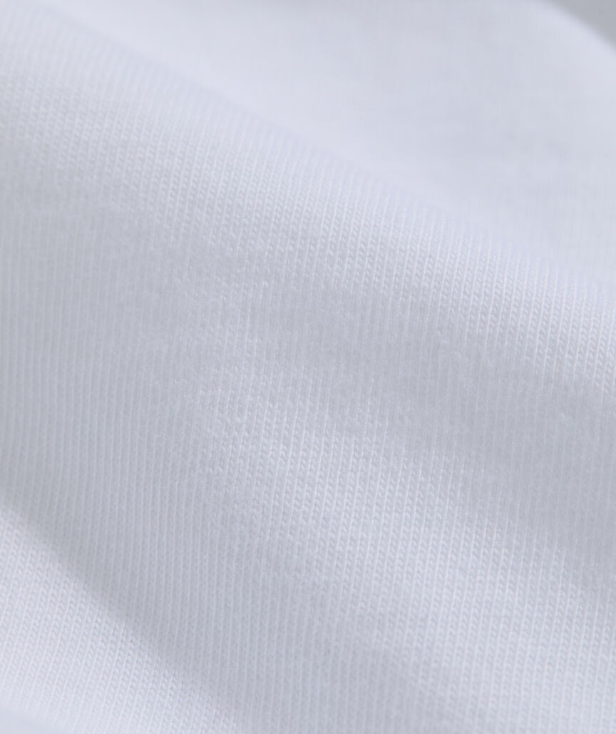 Classic Logo Box Cotton Long-Sleeve Hoodie Tee