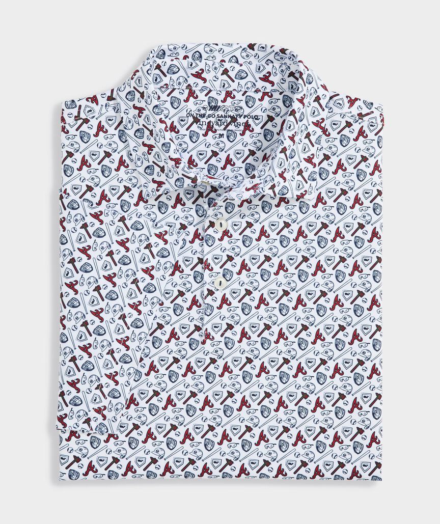 Atlanta Braves Performance Sankaty Polo