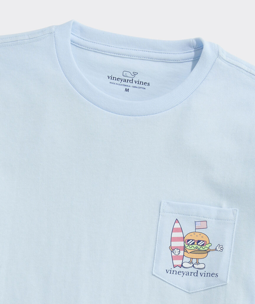 Boys' USA Vibes Short-Sleeve Pocket Tee