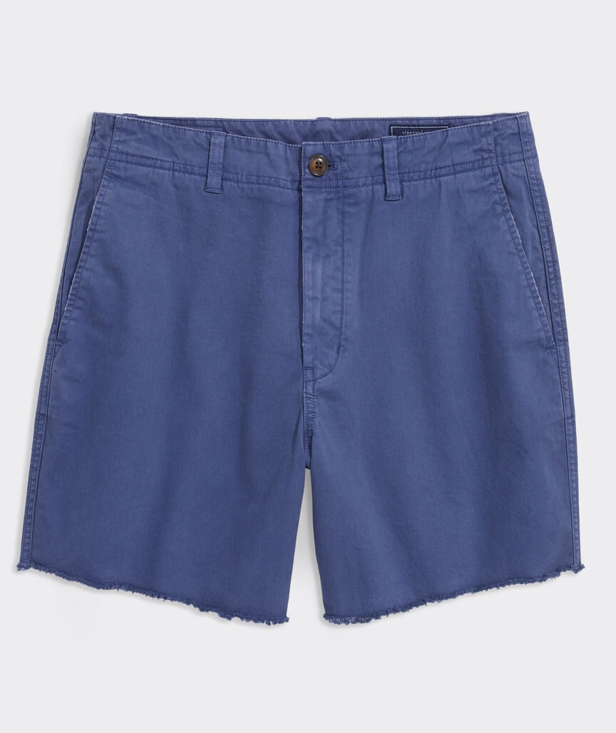 6 Inch Lived-In Cutoff Shorts