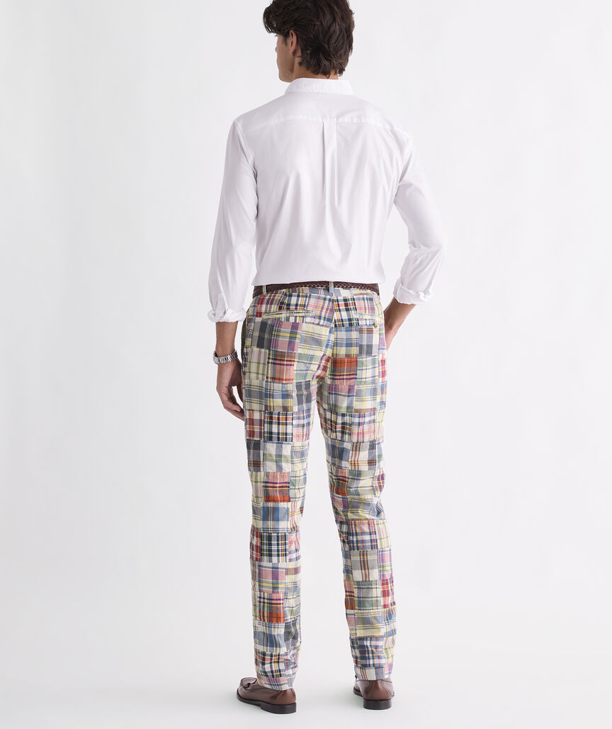 Madras Patchwork Chilmark Chinos