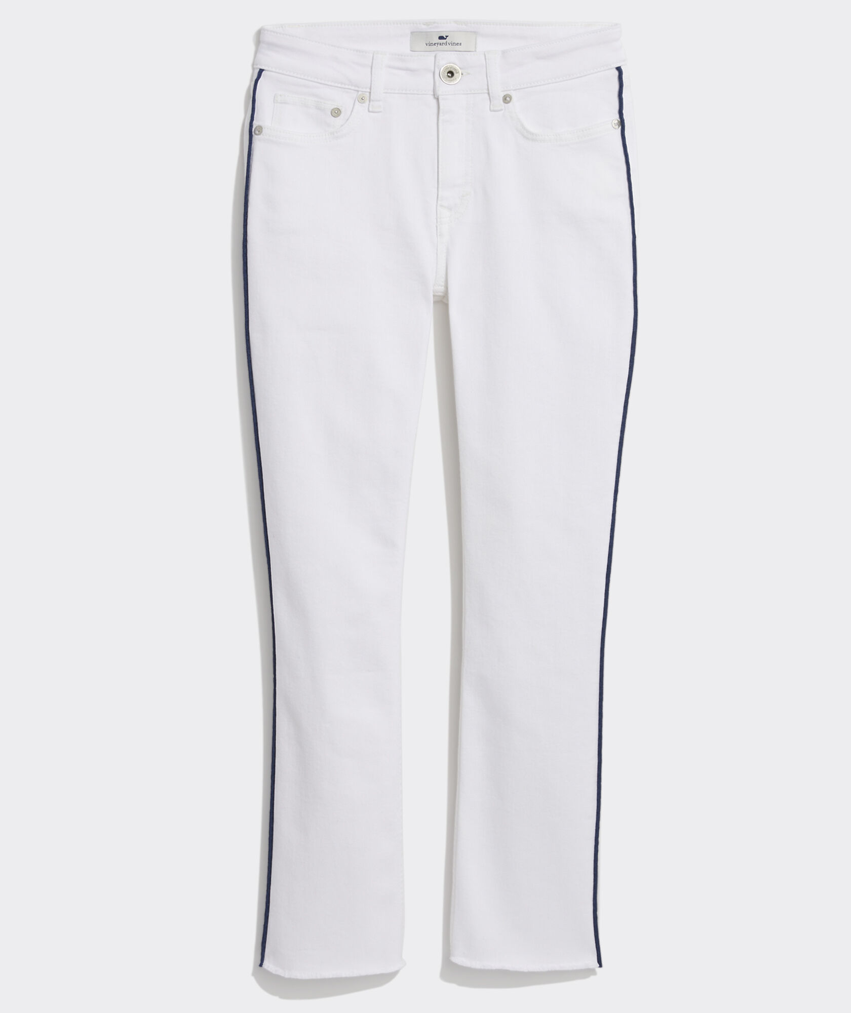 Kick Flare Corded White Jamie Jeans 