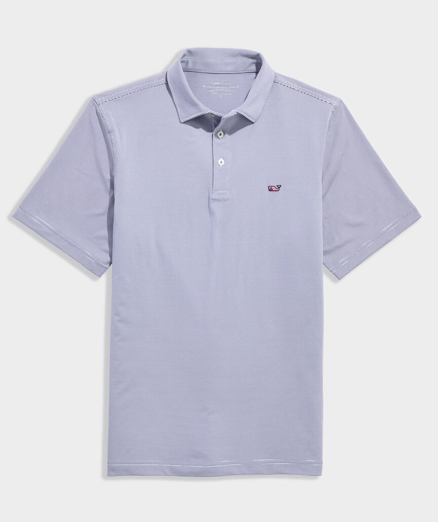 Anegada Stripe Sankaty Performance Polo