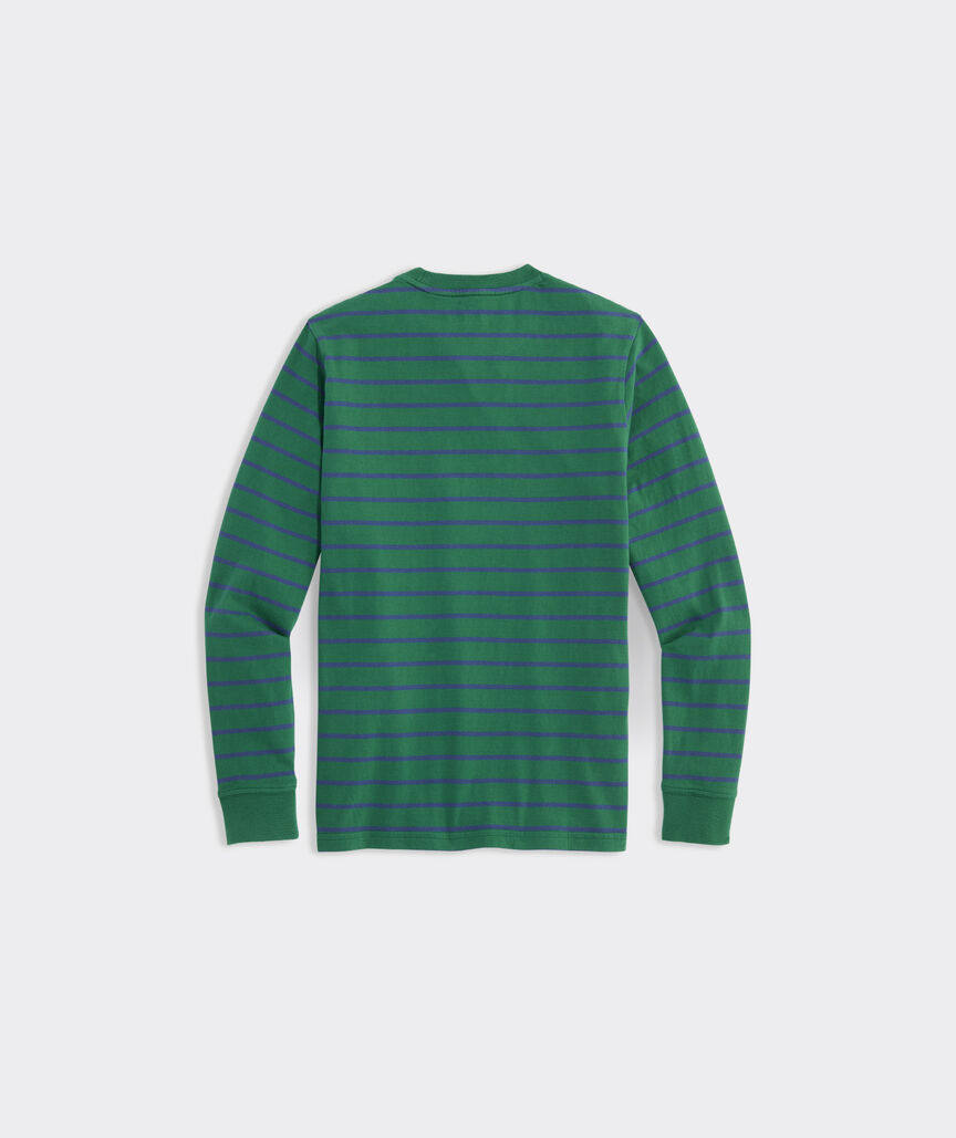 Boys' Jersey Knit Long-Sleeve Pocket Tee