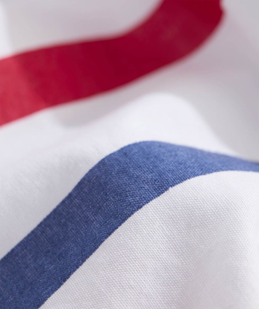 Boys' Printed Cotton Short-Sleeve Shirt