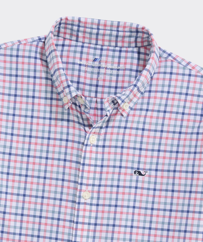 Boys' Performance Forepeak Tattersall Featherweight Shirt