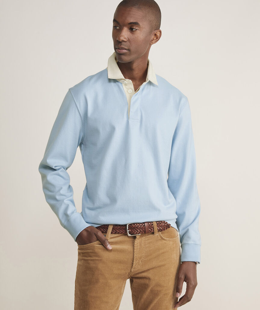 Shop Cotton Rugby Shirt at vineyard vines
