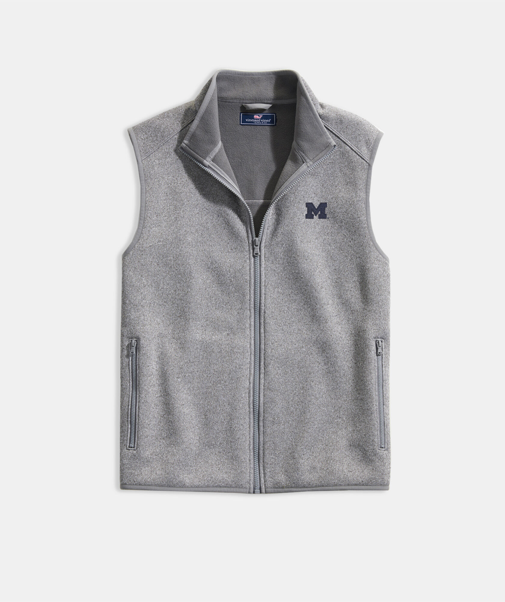 University Of Michigan Mountain Sweater Fleece Vest