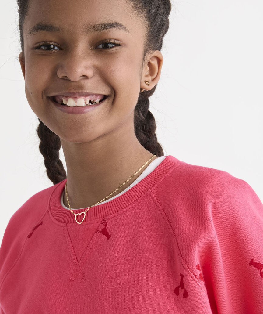 Girls’ Surf Terry Sweatshirt