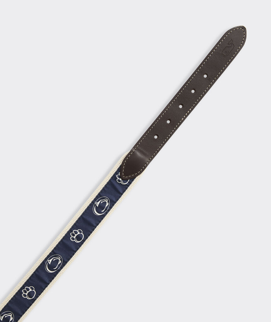 Penn State University Canvas Club Belt