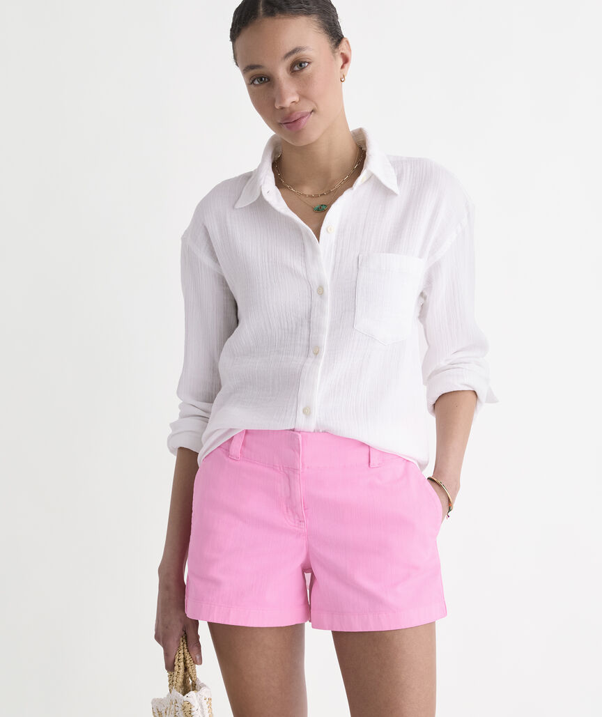 3 1/2 Inch Herringbone Every Day Shorts