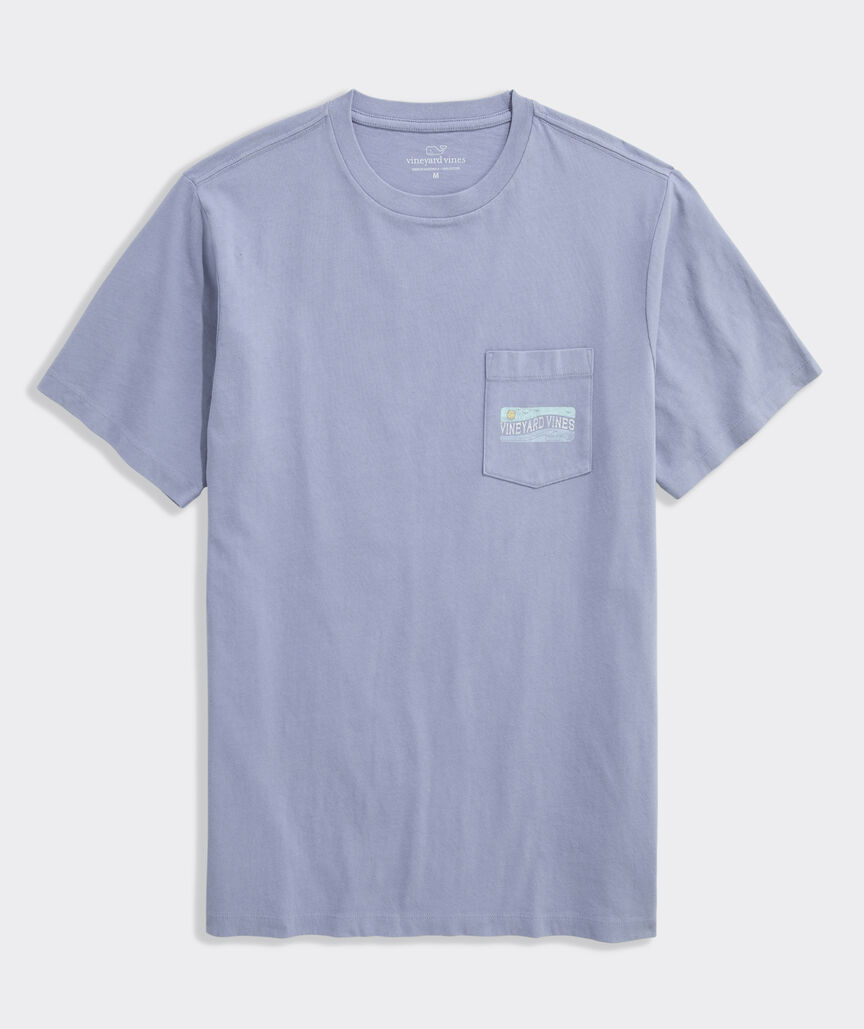 Drift Dye Sun & Waves Short-Sleeve Pocket Tee