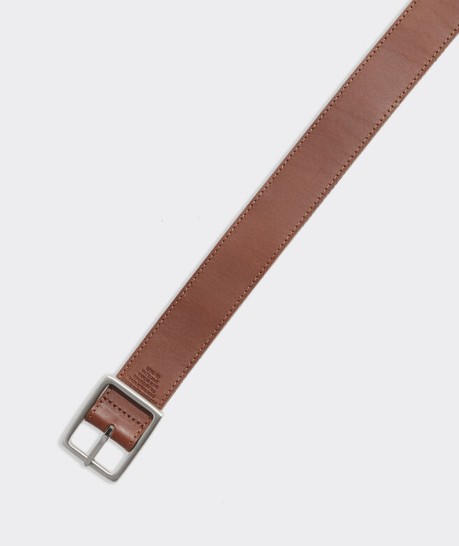 Camo Print Reversible Leather Belt