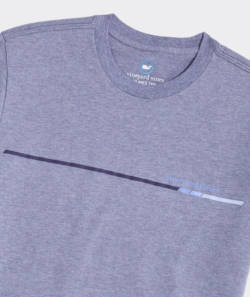 Active Stripe Short-Sleeve Dunes Tee