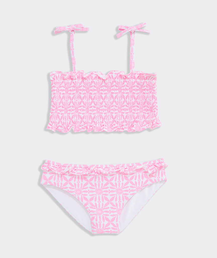 Girls' Smocked Bikini