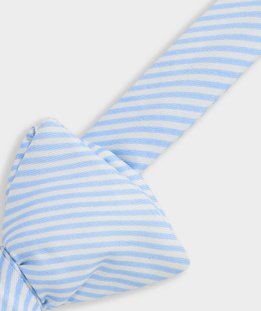 Vineyard Seersucker Printed Bow Tie
