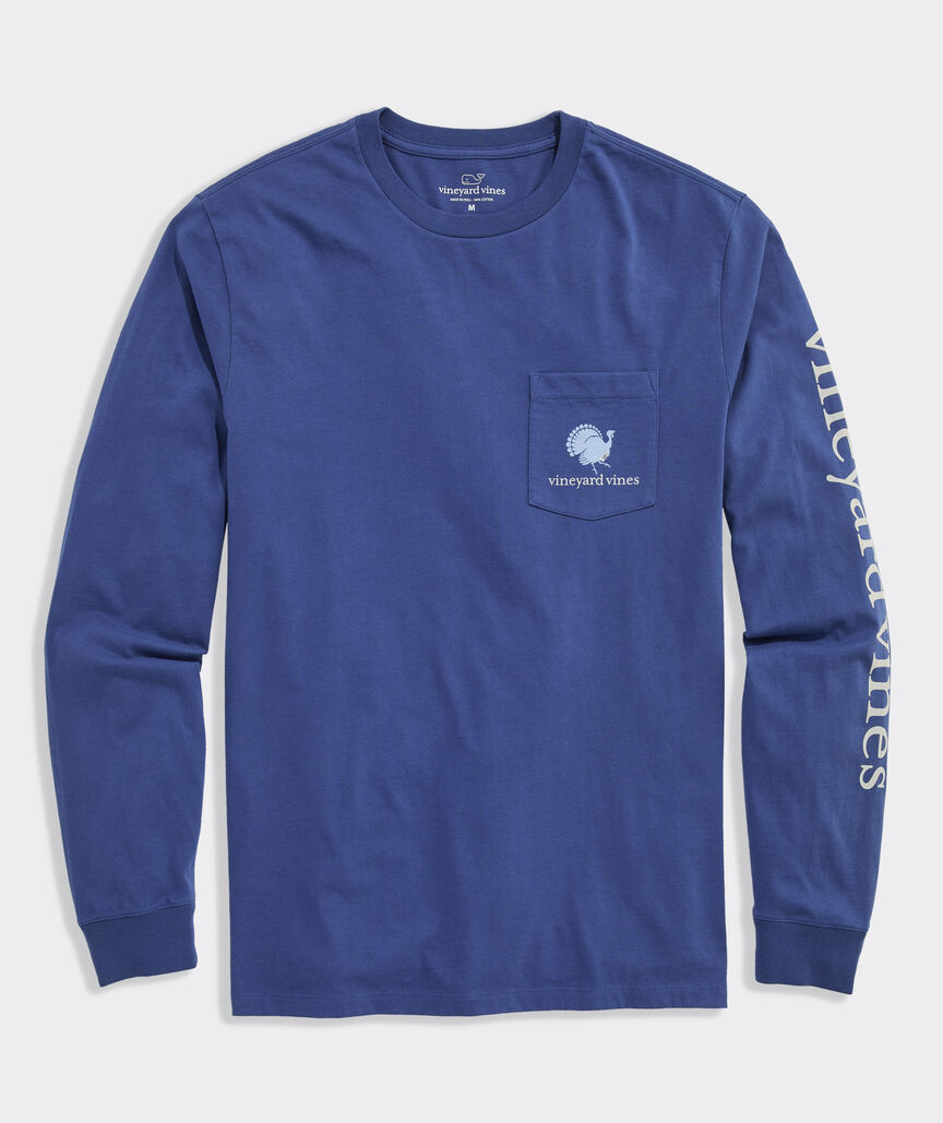 Turkey Trot Long-Sleeve Pocket Tee