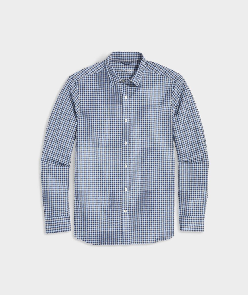 On-The-Go Seersucker Shirt