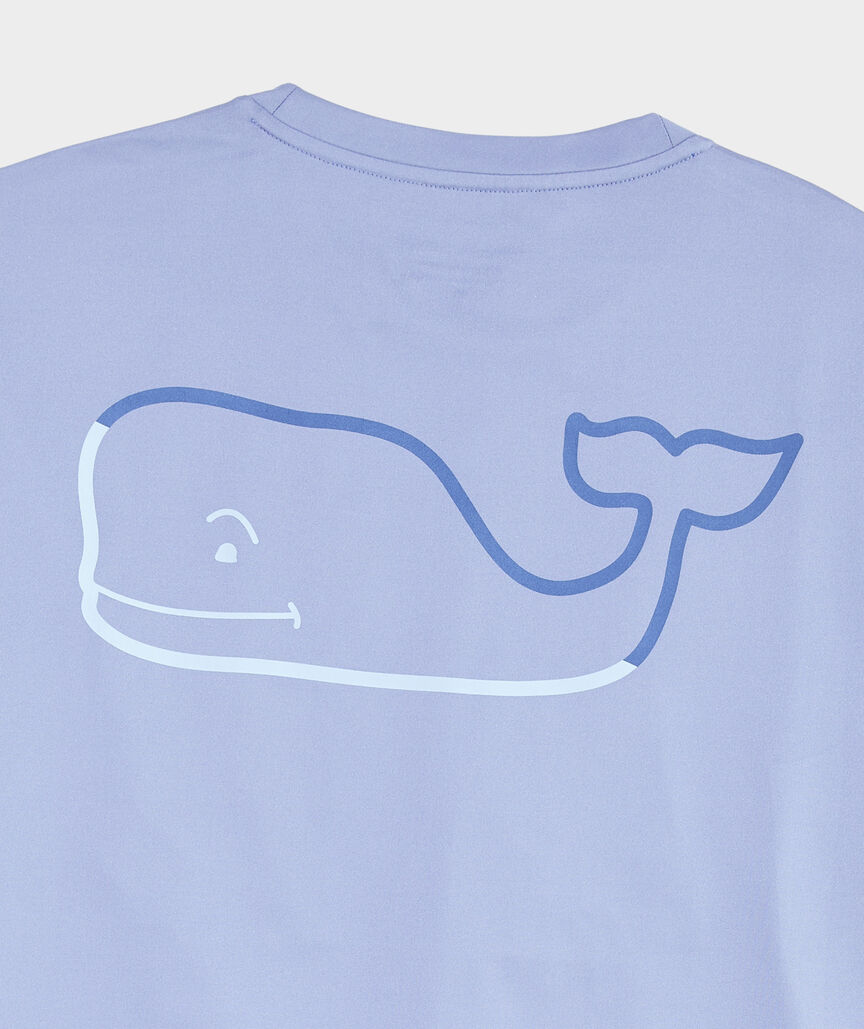 Performance Burgee Whale Short-Sleeve Harbor Tee