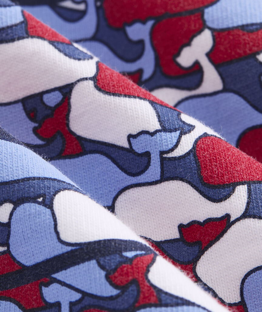 Boys' Camo Whale Short-Sleeve Pocket Tee