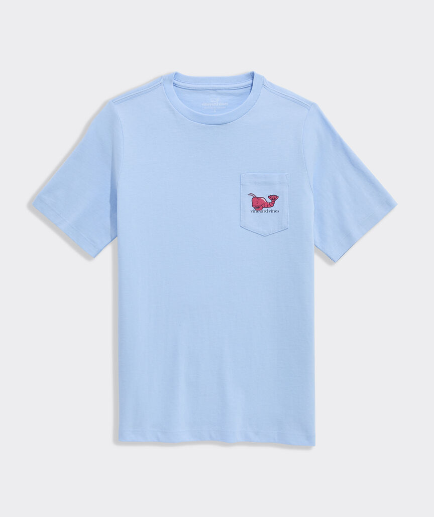 Boys' Lobster Whale Short-Sleeve Pocket Tee
