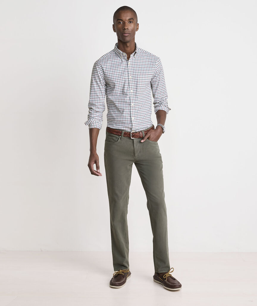 Quidnet Tattersall Performance Cotton Shirt