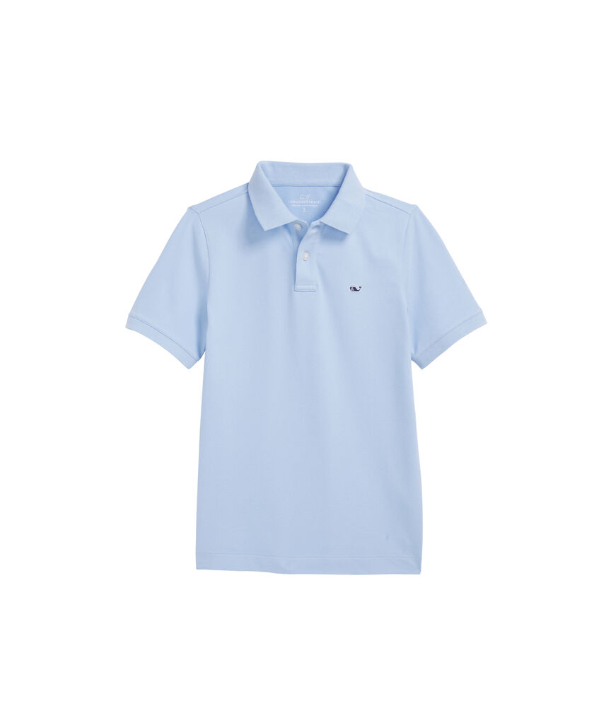 OUTLET Boys' Stretch Pique Polo