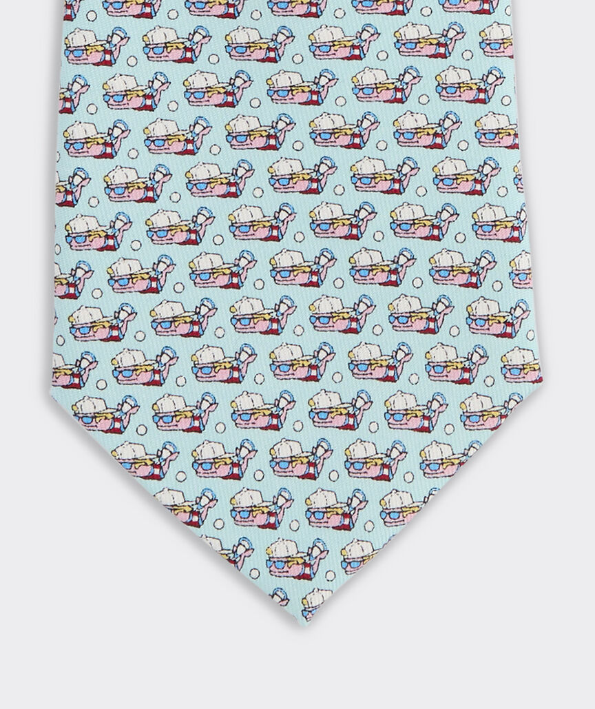 Boys' Lax Bro Whale Printed Tie
