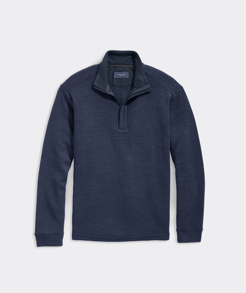 Shop Sagamore Wool QuarterZip at vineyard vines