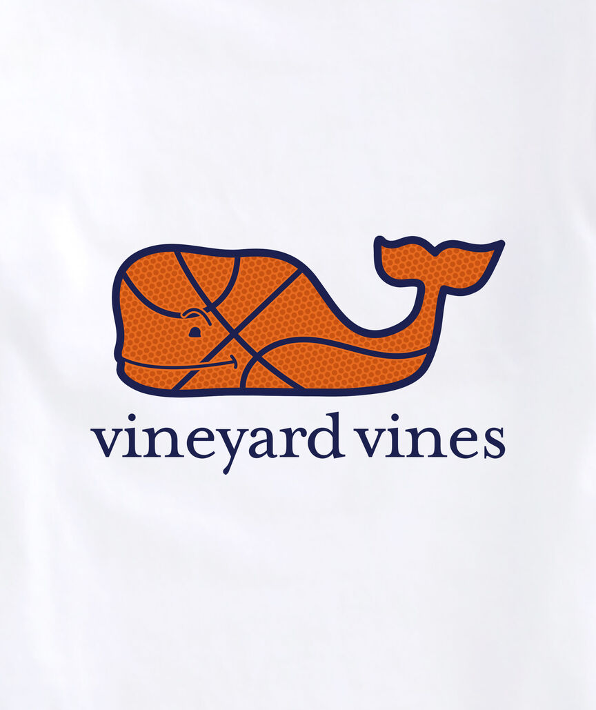 OUTLET Boys' Basketball Whale Long-Sleeve Pocket Tee