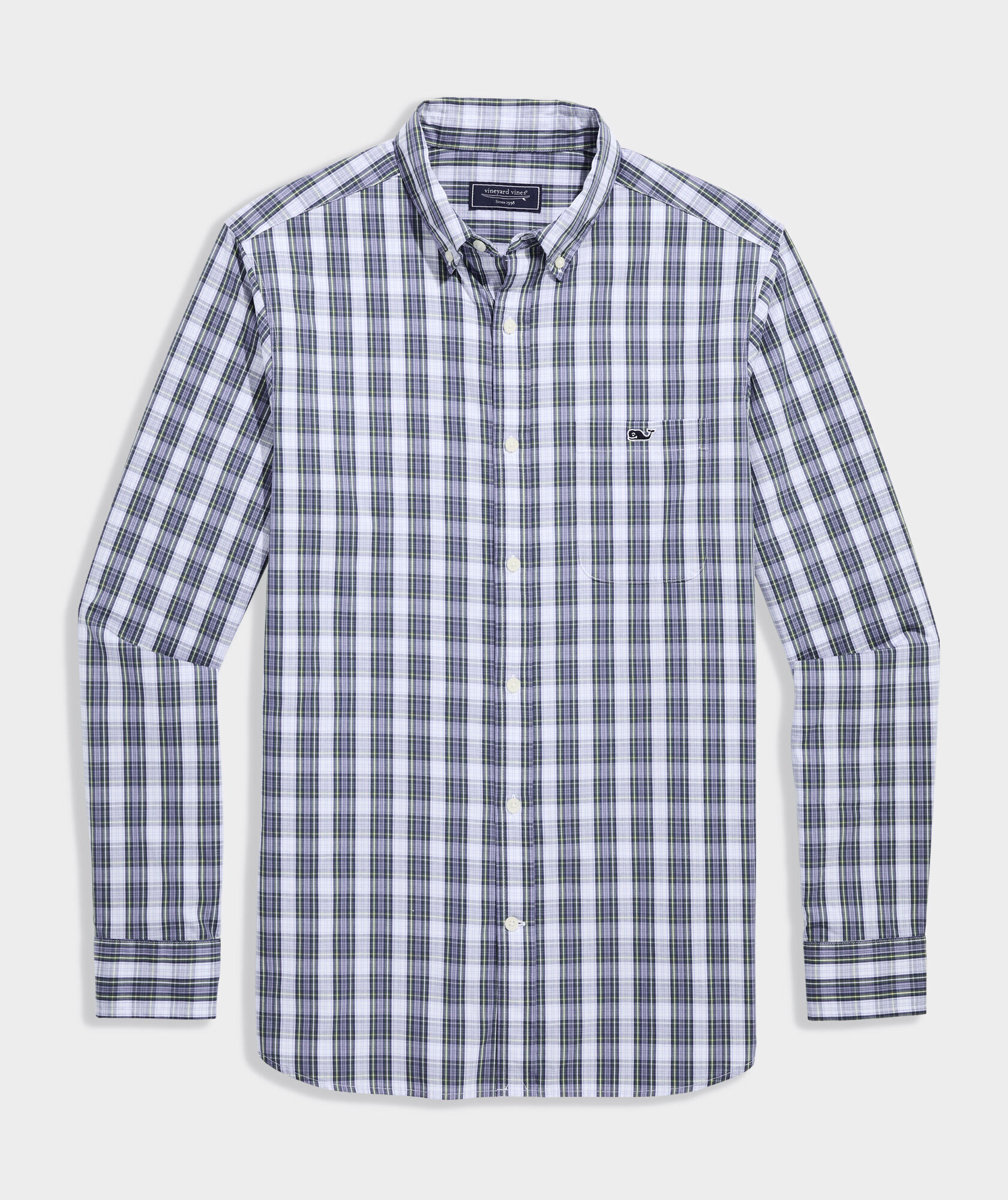 Swellstorm Plaid Perfect Wash Poplin Shirt