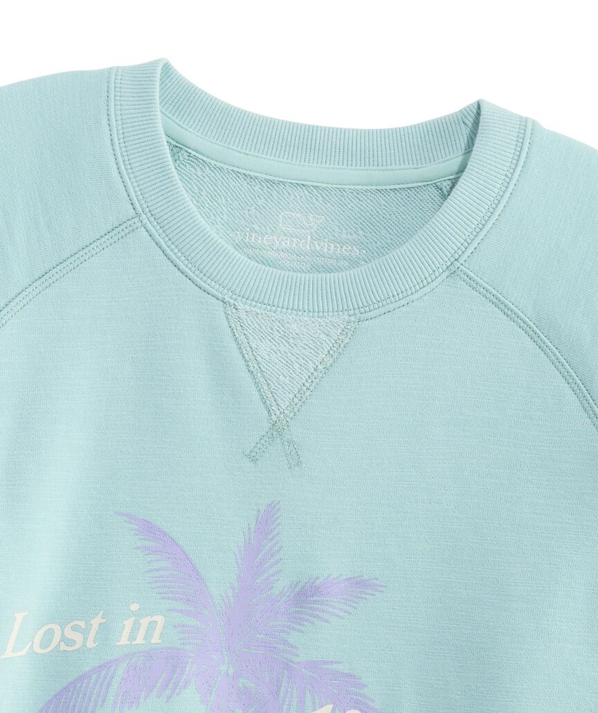 OUTLET Women's Slub Graphic Terry Crewneck