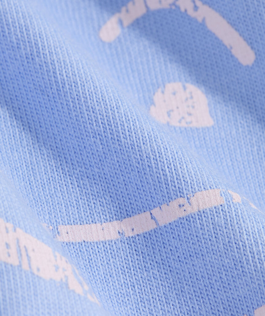 Women's Vintage Whale Long-Sleeve Pocket Tee