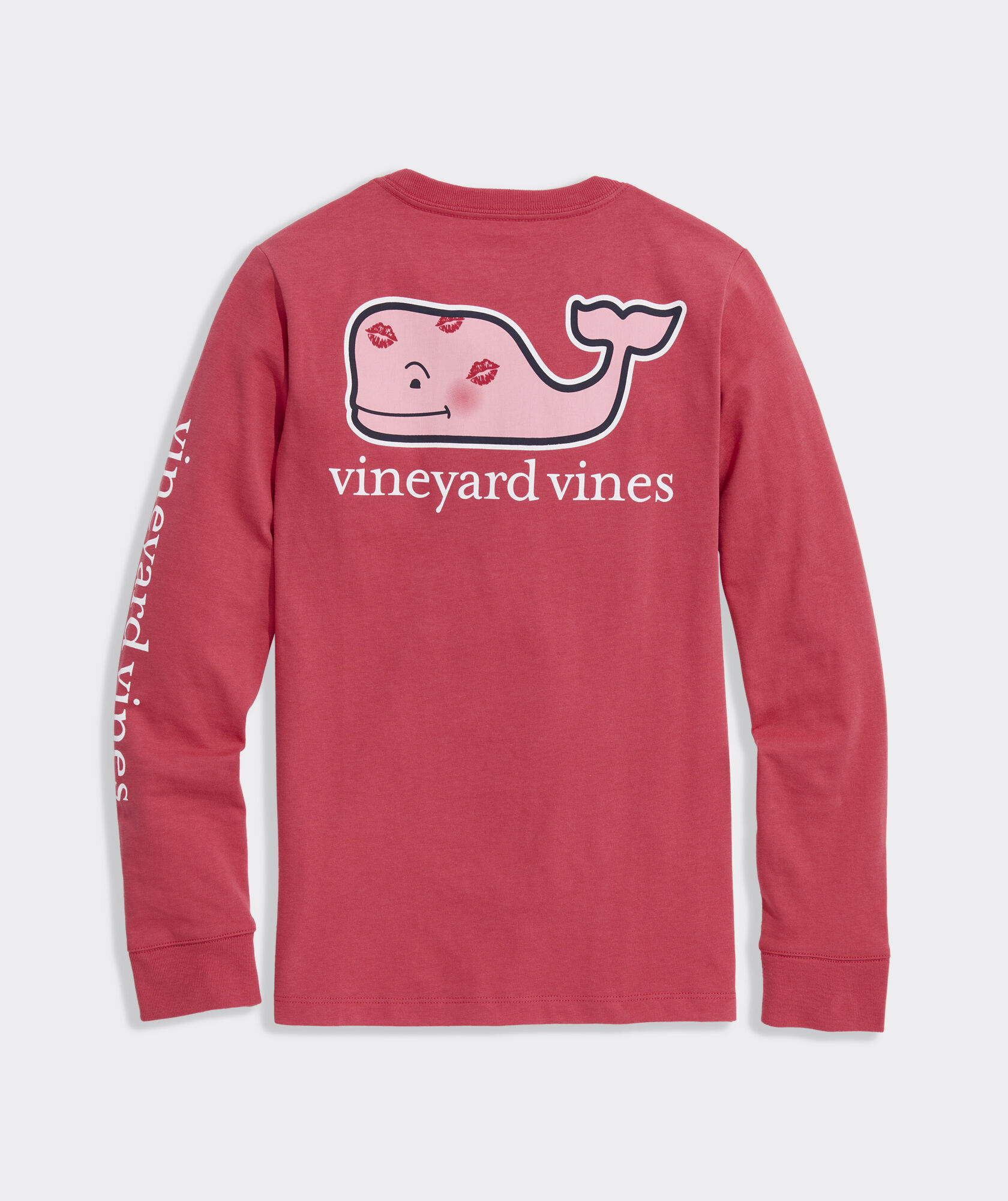 Boys' Kissed Whale Long-Sleeve Pocket Tee