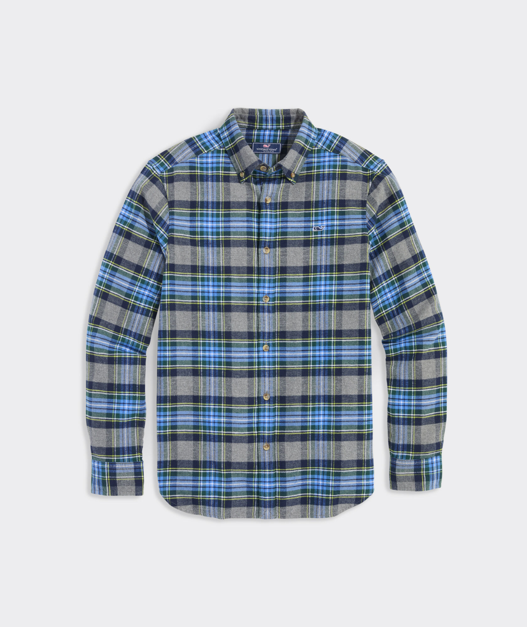 Vineyard Flannel Plaid Shirt