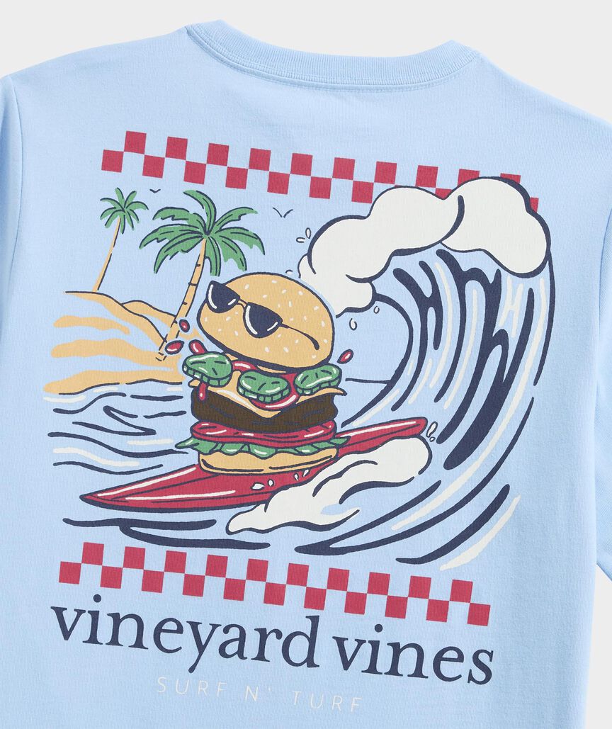 Boys' Surfin' Burger Short-Sleeve Pocket Tee