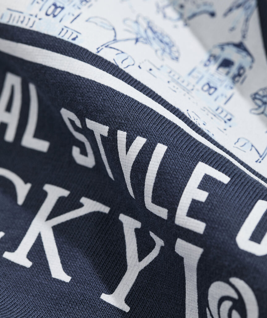 Kentucky Derby Whale Short-Sleeve Pocket Tee