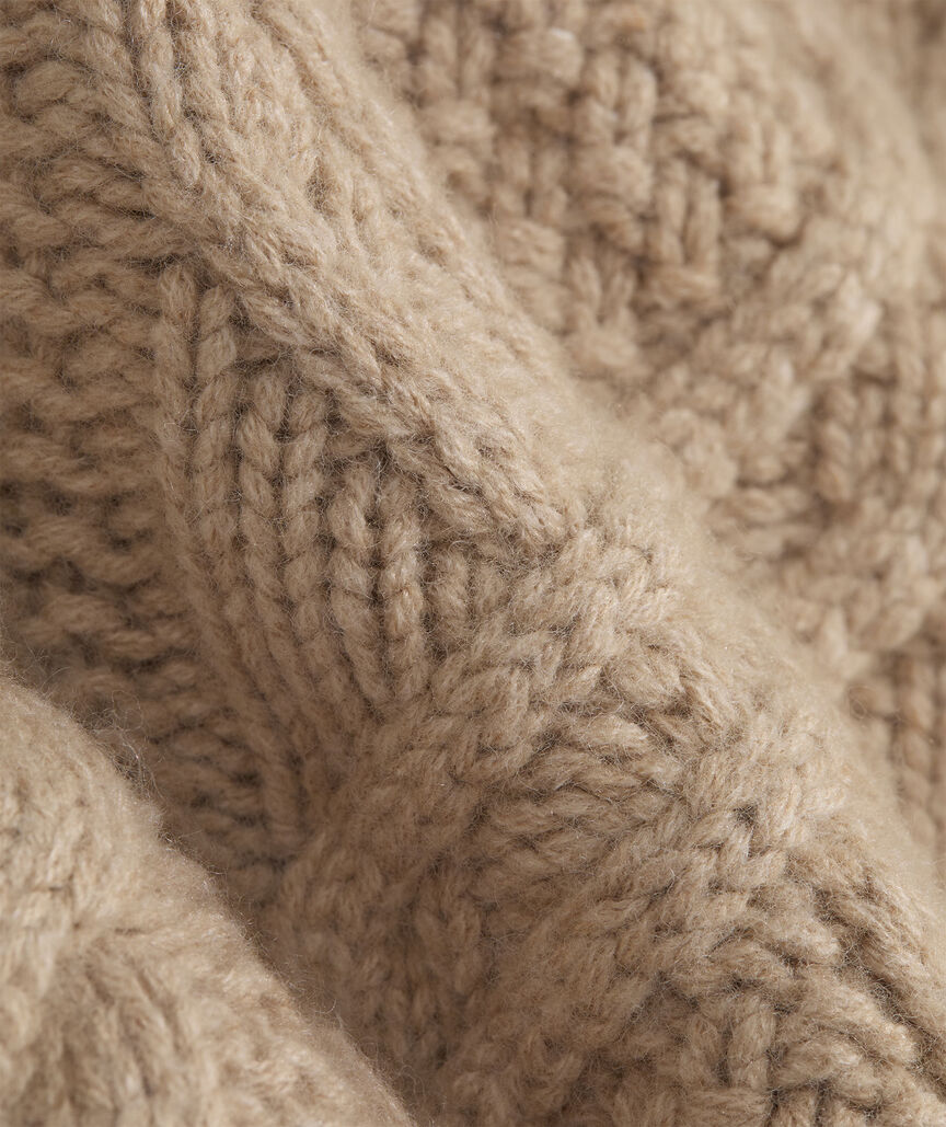 Fair Isle Fisherman Mockneck Sweater