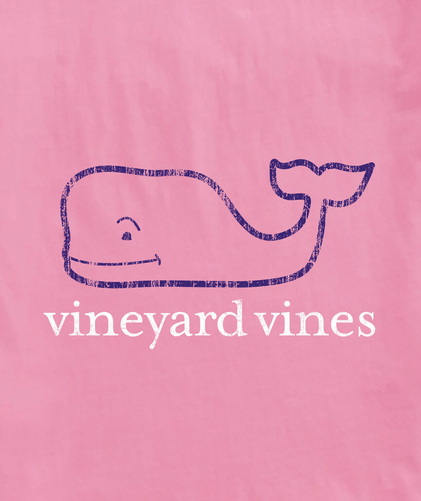 OUTLET Women's Two-Tone Vintage Whale Short-Sleeve Tee