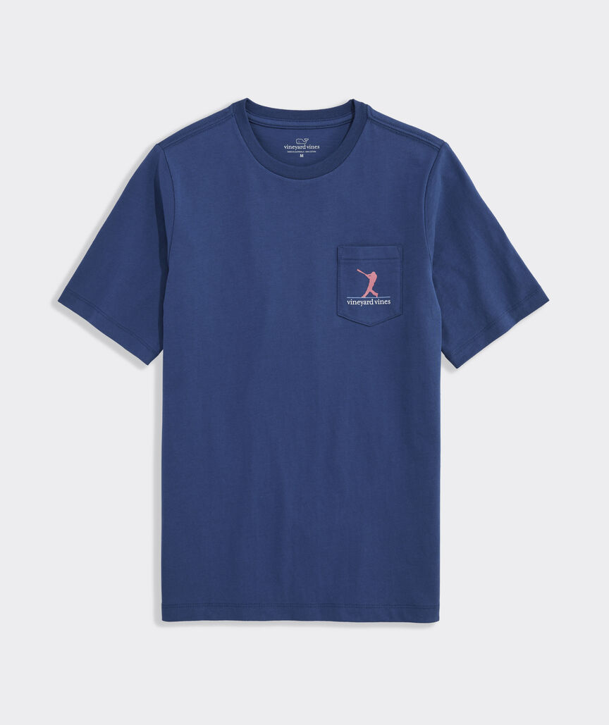 Boys' Baseball Players Short-Sleeve Pocket Tee