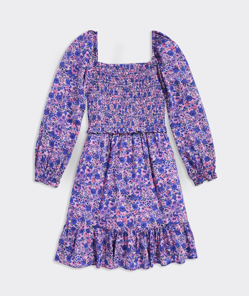 Girls' Lena Smocked Dress