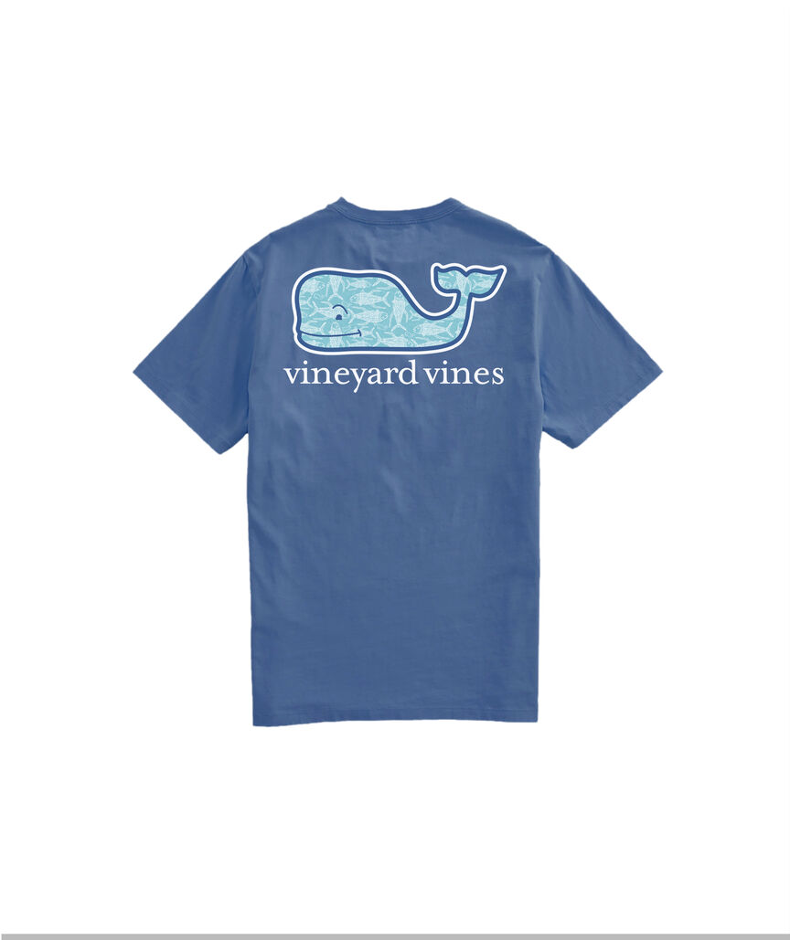 OUTLET Tuna Dotted Batik Whale Short-Sleeve Tee