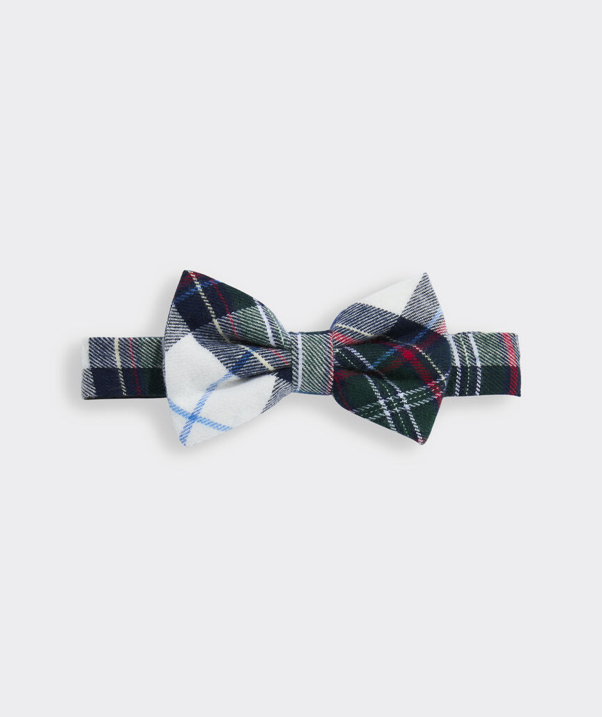 Boys' Tartan Flannel Bow Tie