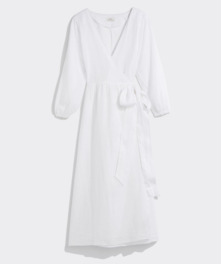 Linen Wrap Kaftan