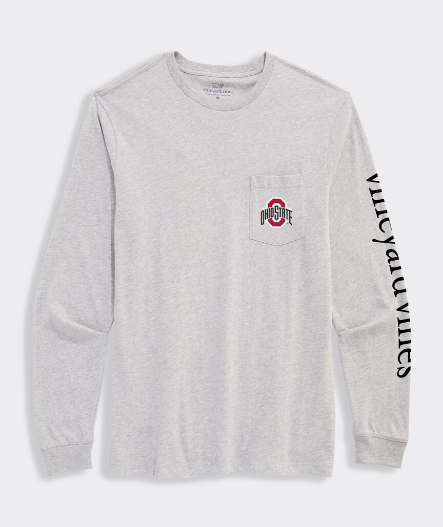 The Ohio State University Pennants Short-Sleeve Pocket Tee