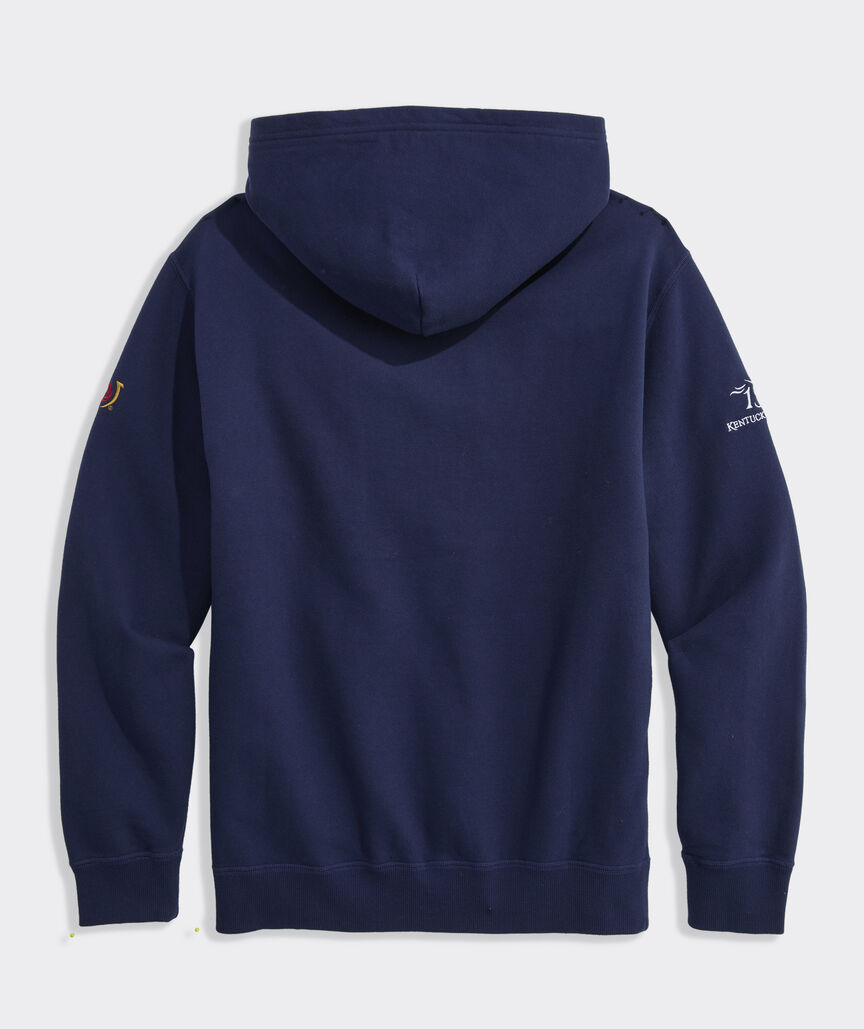Kentucky Derby Galloping Horse Surf Terry Hoodie